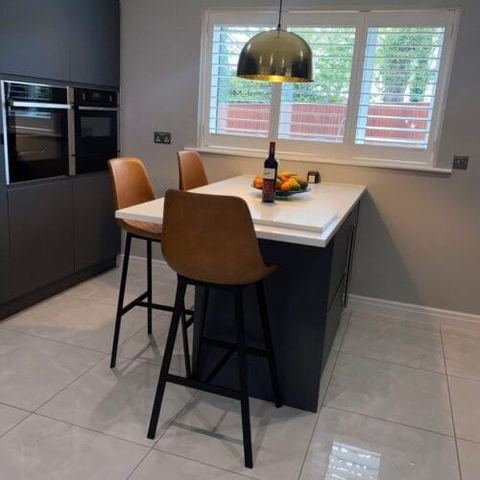 Kitchen and utility renovation, planned on site — finished