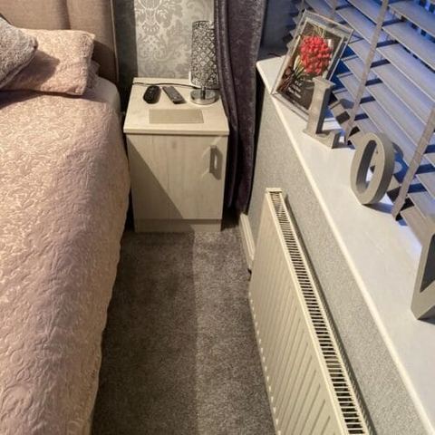 Sliding wardrobes and vinyl click flooring — finished