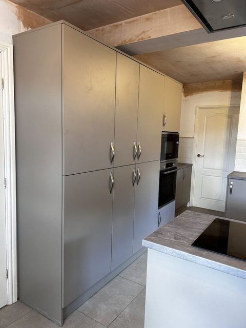 Kitchen transformation with structural alterations — finished