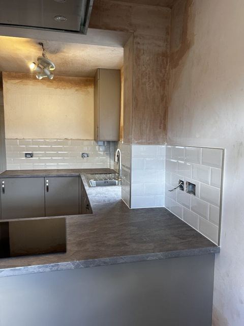 Kitchen transformation with structural alterations — finished