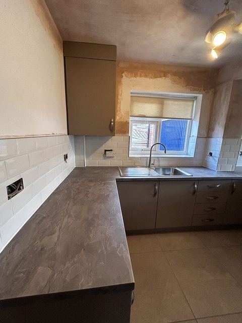 Kitchen transformation with structural alterations — finished