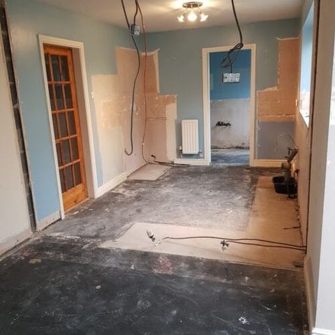 A three-week kitchen renovation, wall to wall — before work started