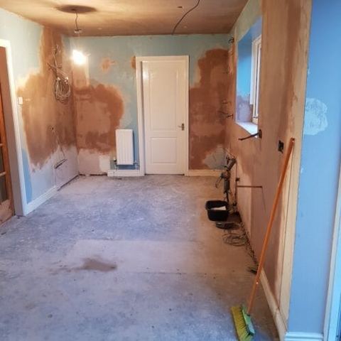 A three-week kitchen renovation, wall to wall — before work started