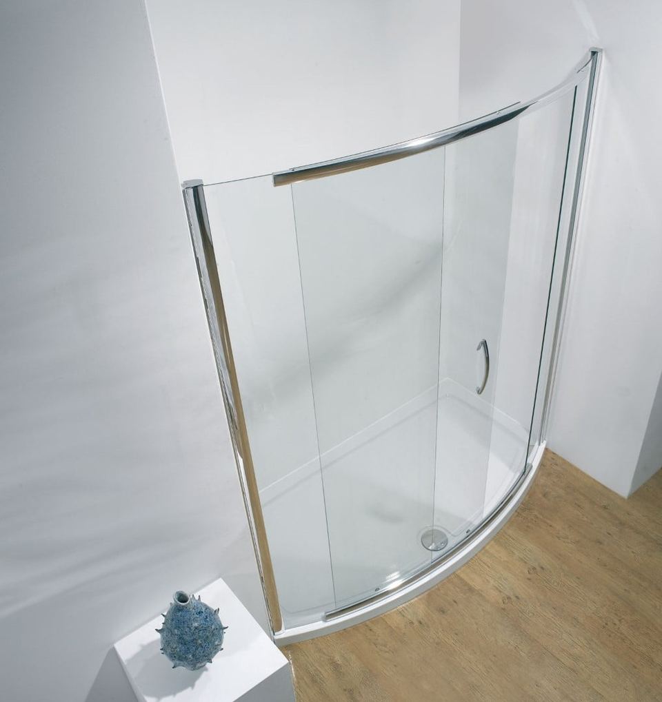 Fitted shower enclosure
