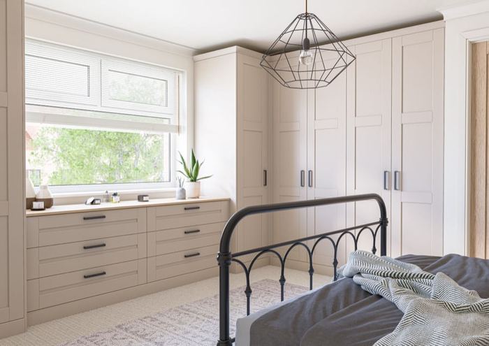 Belsay Smooth bedroom storage detail