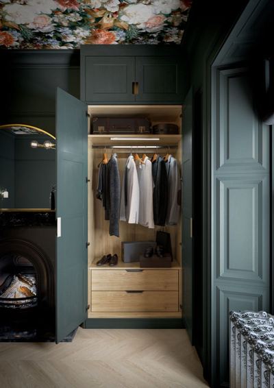 Mornington Beaded bedroom storage detail