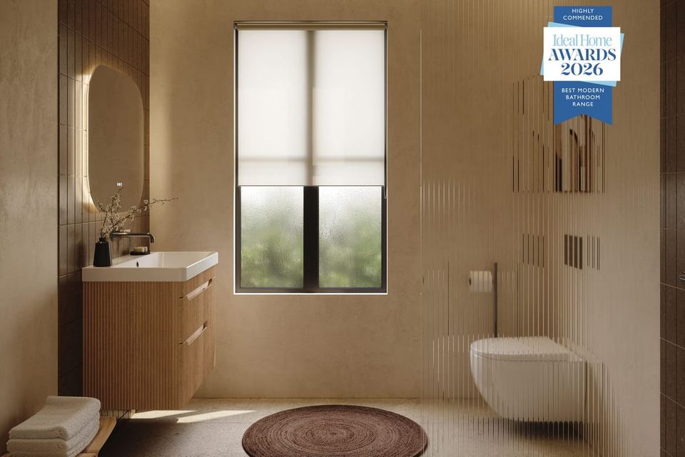 Firova bathroom in Tortona Oak