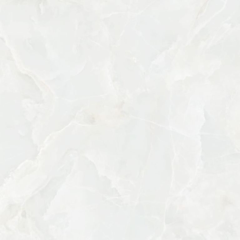 Garner Matt White tile, 60 x 60 cm, marble-effect