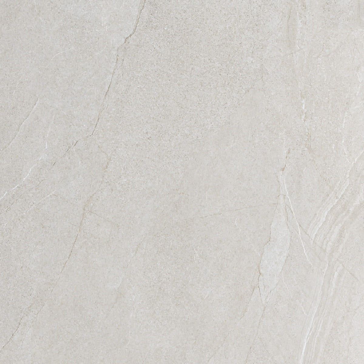 Halley Light Outdoor porcelain tiles fitted in a room, grey, gloss & polished