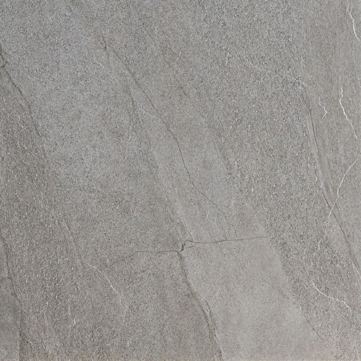Halley Silver Outdoor tile, 60 x 60 cm, grey