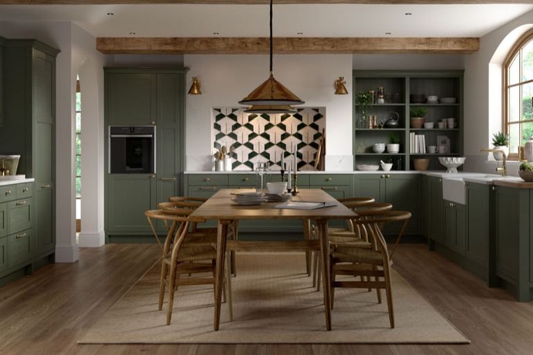 Crathorne kitchen, second room view