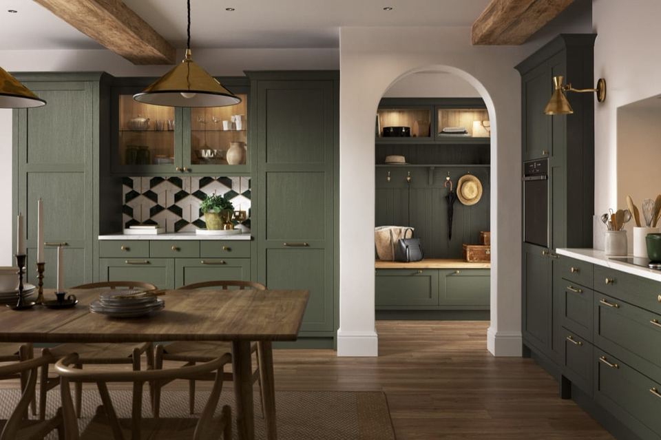 Crathorne kitchen in Regents Green