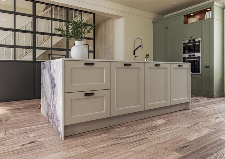 Mornington Beaded kitchen, second room view