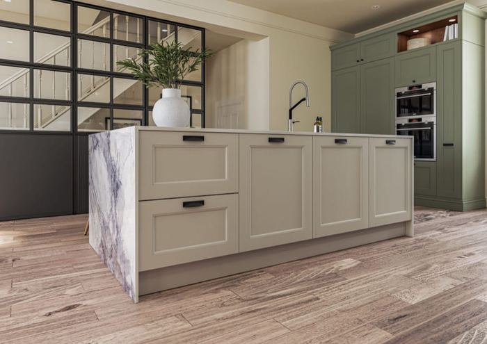 Mornington Beaded kitchen, second room view