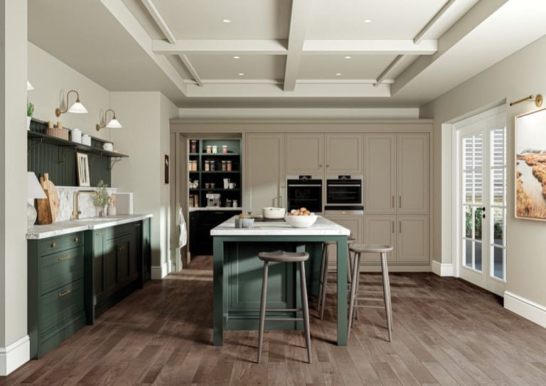 Mornington Beaded Vale kitchen, second room view