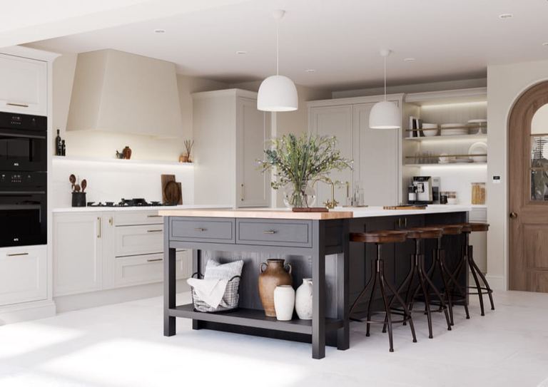 Mornington Vale kitchen, second room view