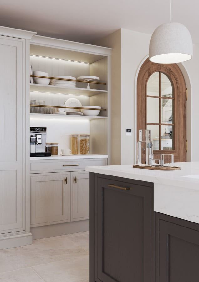Mornington Vale kitchen storage detail