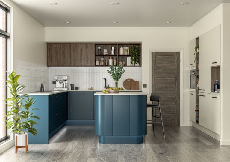 Porter kitchen, second room view