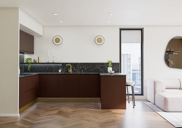 Remo kitchen, second room view