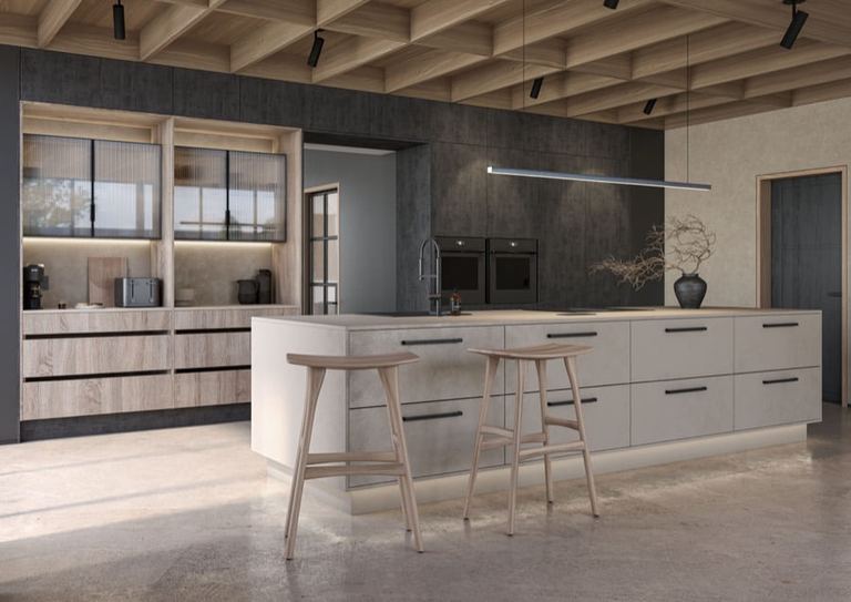 Unity kitchen, second room view