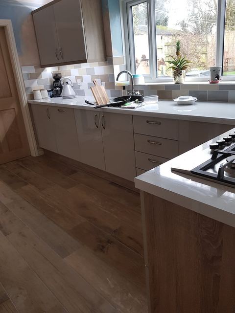 A finished, cleaned kitchen ready to hand over