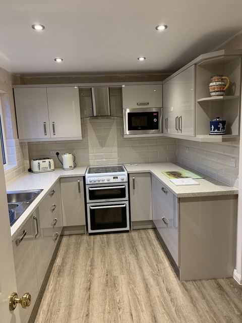 A fitted Homematas kitchen