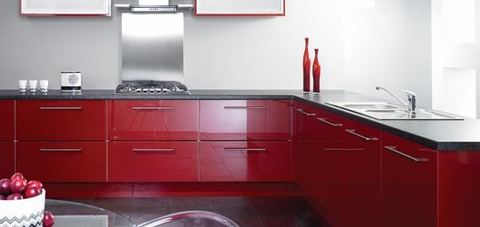 Kitchen colours that stand out