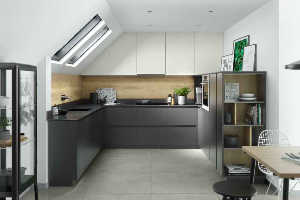 Fitted kitchen detail
