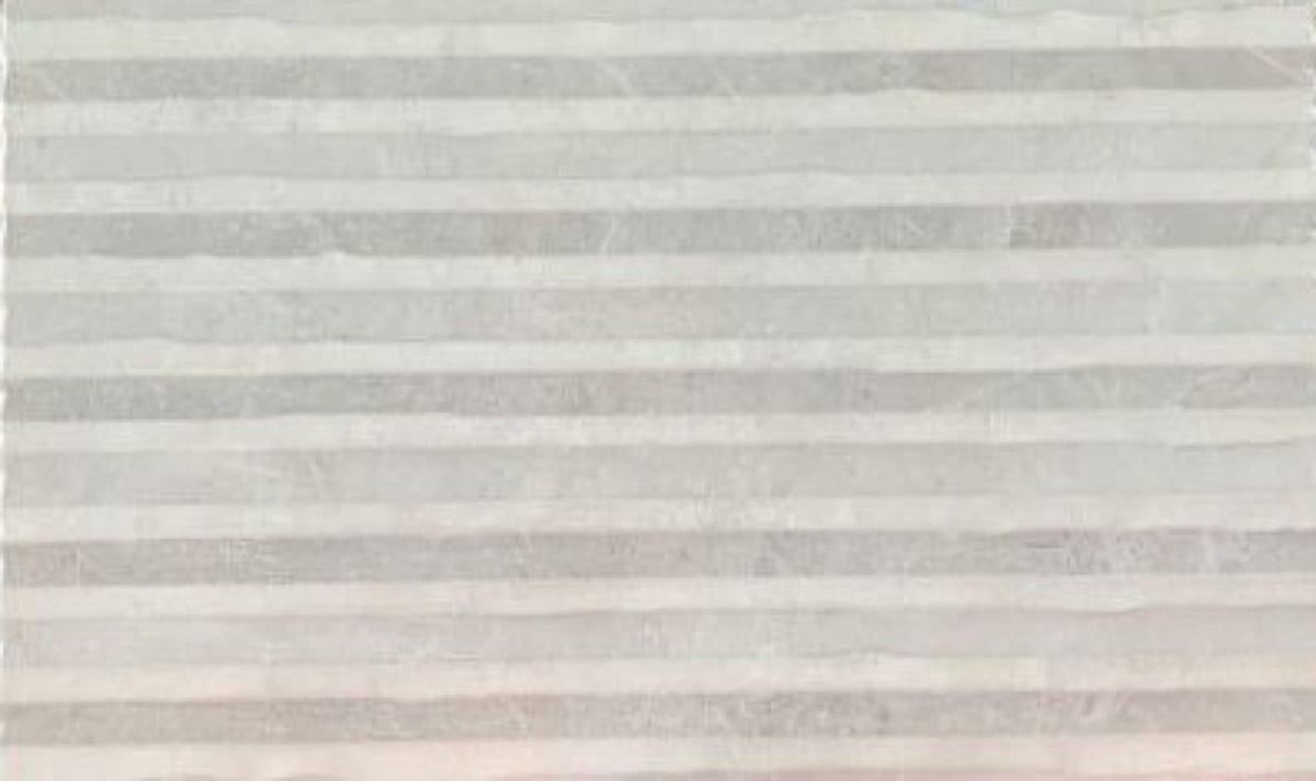 Lao Blanco Decor tile, 33 x 55 cm, white