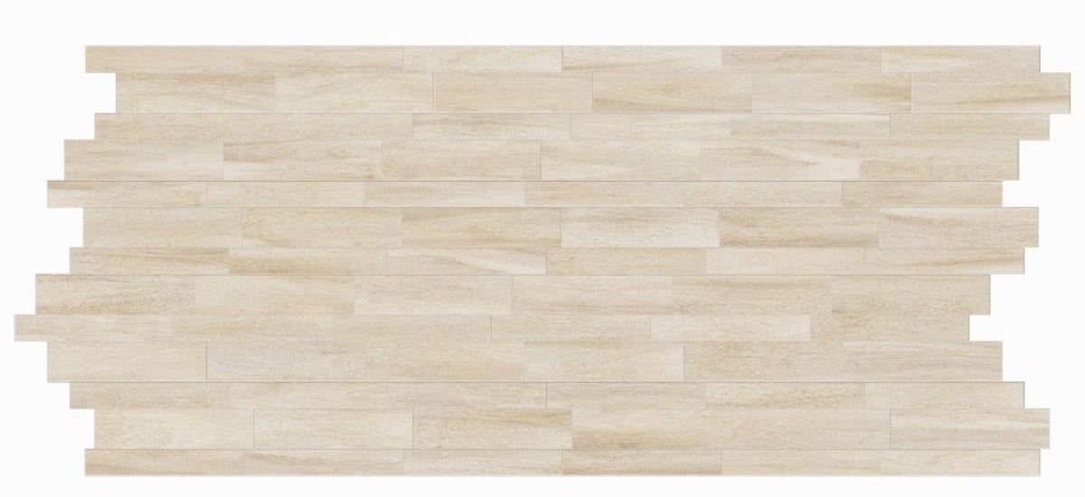 Mywood Beige tile, 80 x 13 cm, wood-effect