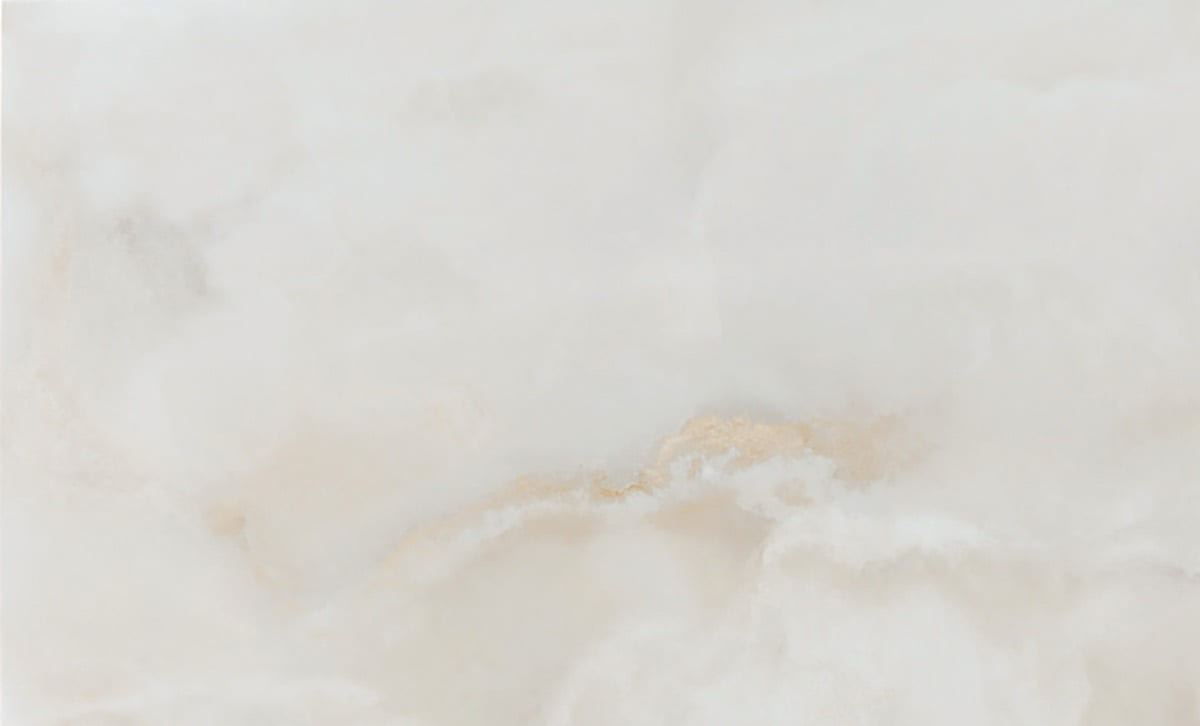 Naza Mate White tile, 33.3 x 55 cm, marble-effect