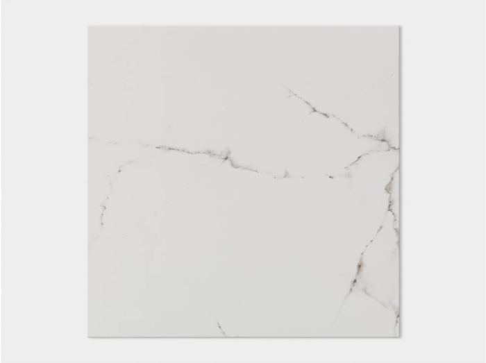 Porcelanosa Carrara Blanco Brillo tile, 44.3 x 44.3 cm, marble-effect