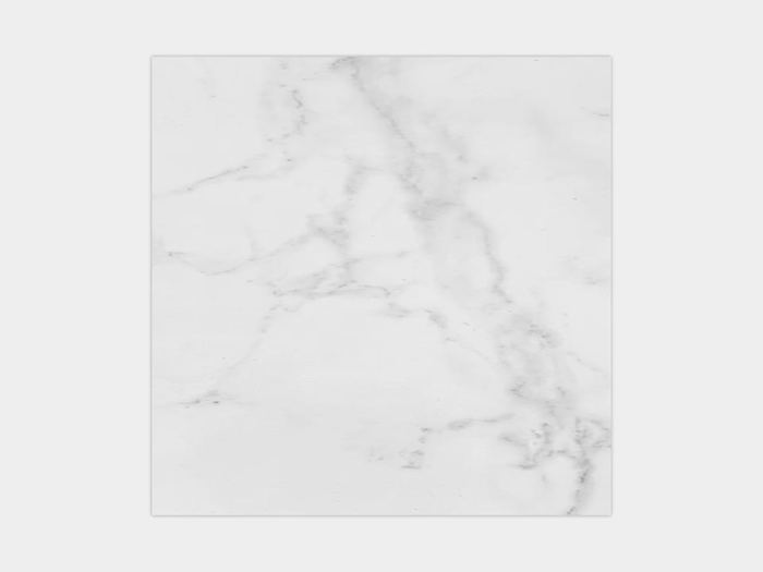 Porcelanosa Carrara Blanco Natural tile, 59 x 59 cm, marble-effect