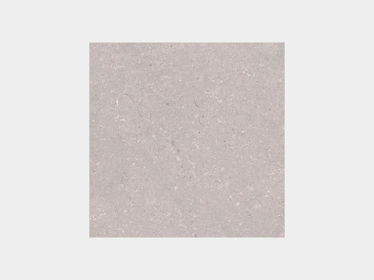 Porcelanosa Coral Acero tile, 44.3 x 44.3 cm, grey