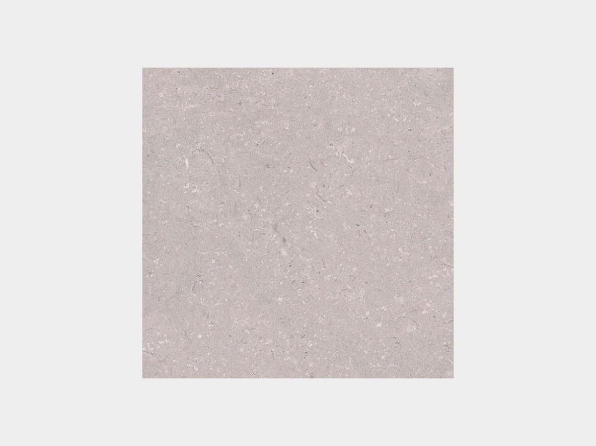 Porcelanosa Coral Acero tile, 59 x 59 cm, grey