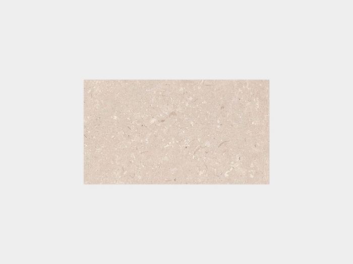 Porcelanosa Coral Caliza tile, 25 x 44 cm, cream & beige