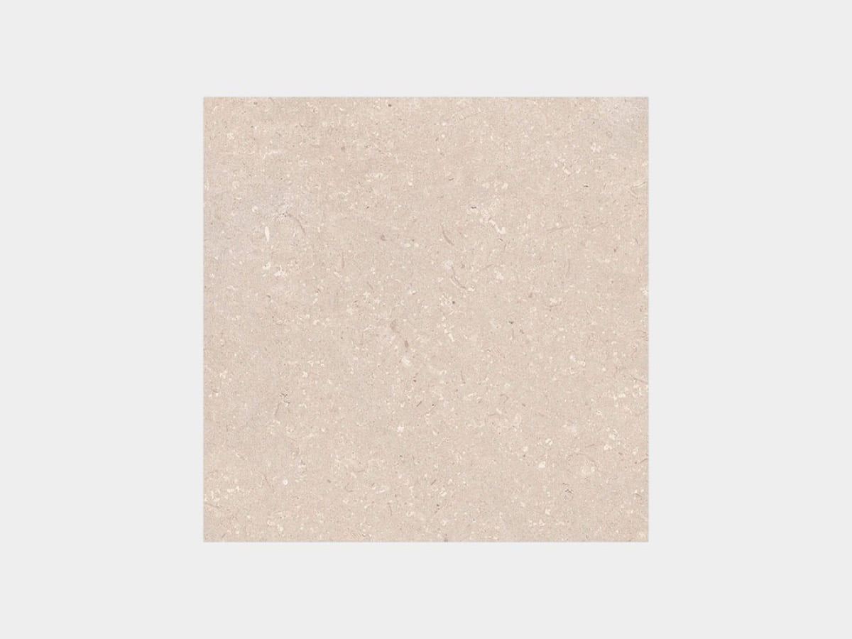 Porcelanosa Coral Caliza tile, 59 x 59 cm, cream & beige
