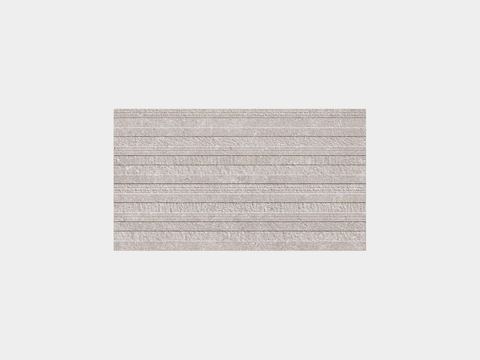 Porcelanosa Deco Coral Acero tile, 33 x 59 cm, grey