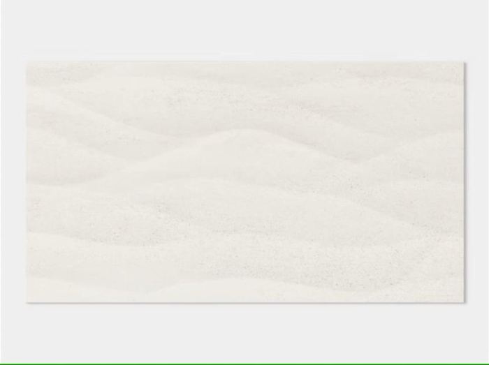 Porcelanosa Ona Blanco tile, 33.3 x 59.2 cm, white
