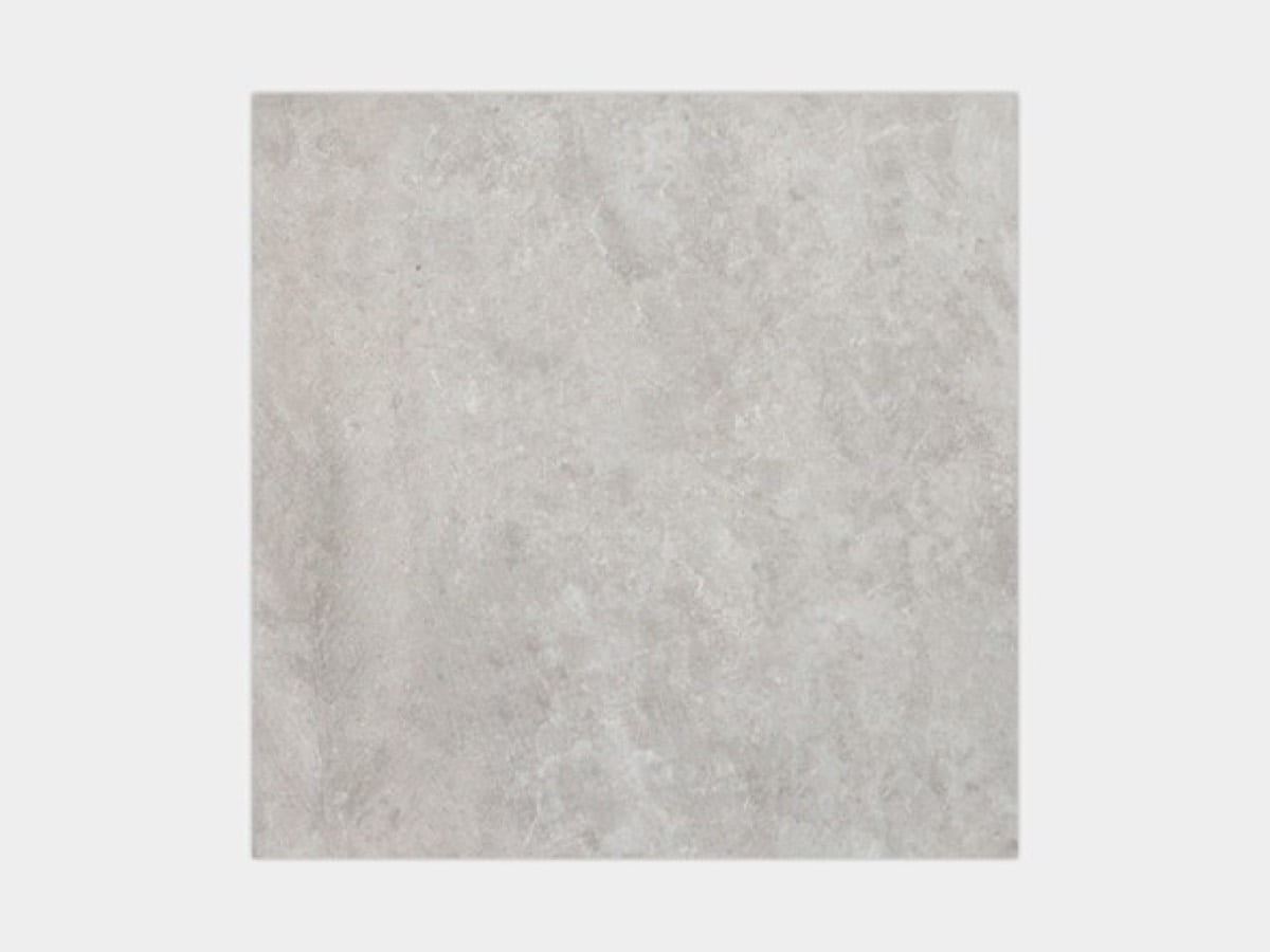 Porcelanosa Rodano Acero tile, 44.3 x 44.3 cm, grey