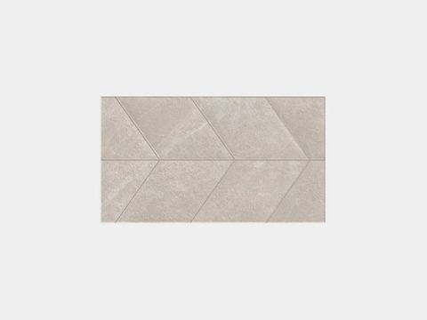 Porcelanosa Spiga Mystic Beige tile, 33 x 59 cm, cream & beige