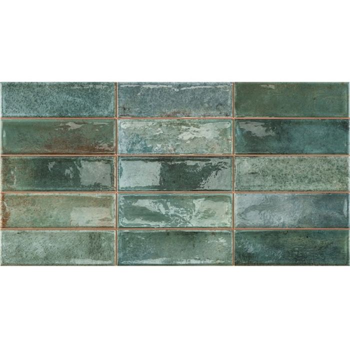 Pre-Artsquare Aqua tile, 31.6 x 60 cm, green