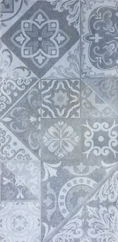 Rock Décor tile, 25 x 50 cm, grey