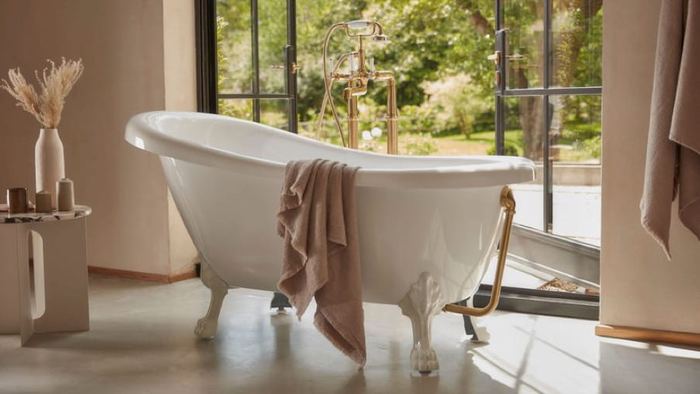 Widcombe single slipper freestanding bath