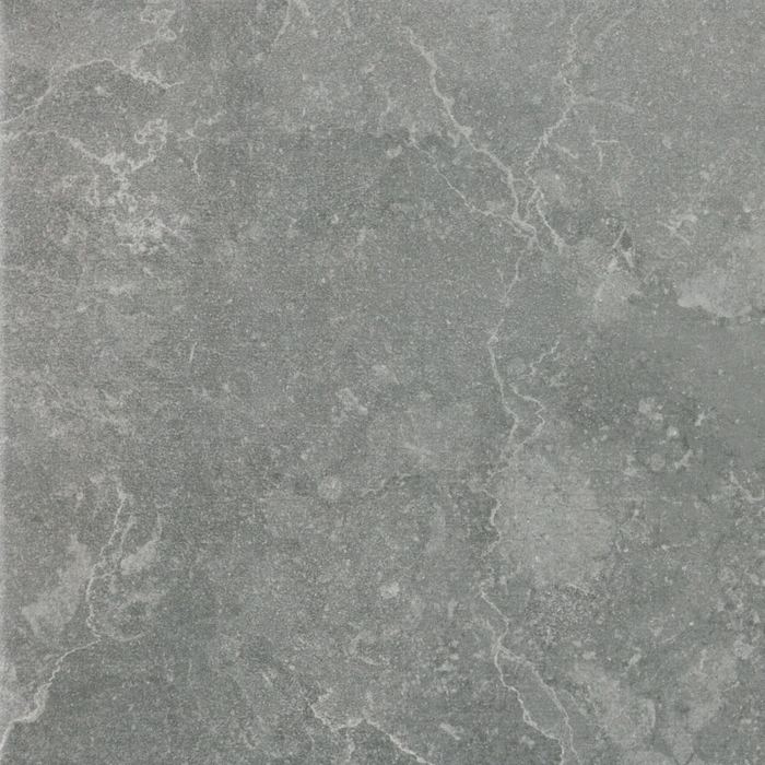 Sander Silver tile, 60.8 x 60.8 cm, grey