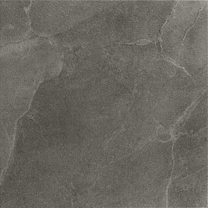 Soul Graphitto tile, 60 x 60 cm, black