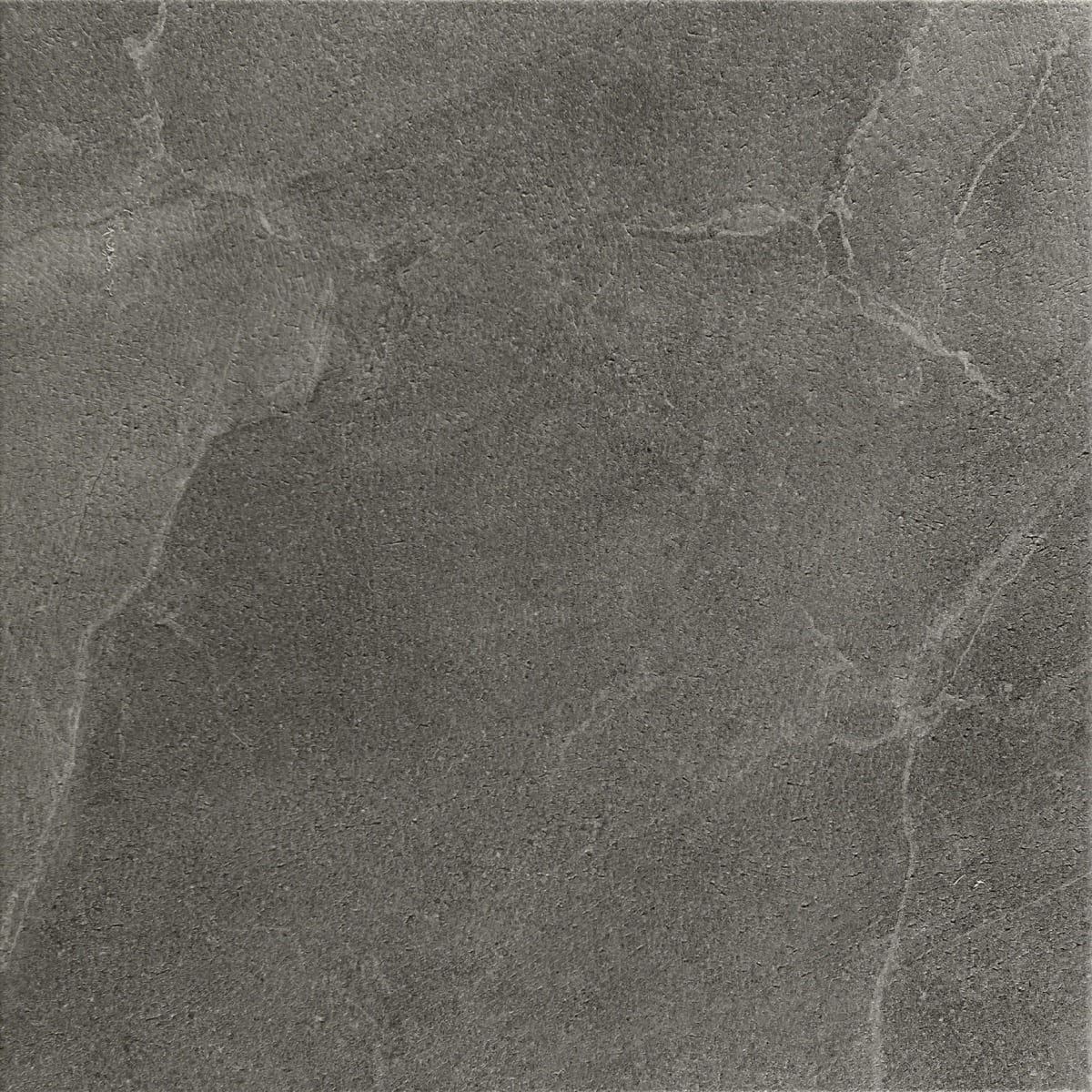 Soul Graphitto tile, 60 x 60 cm, black