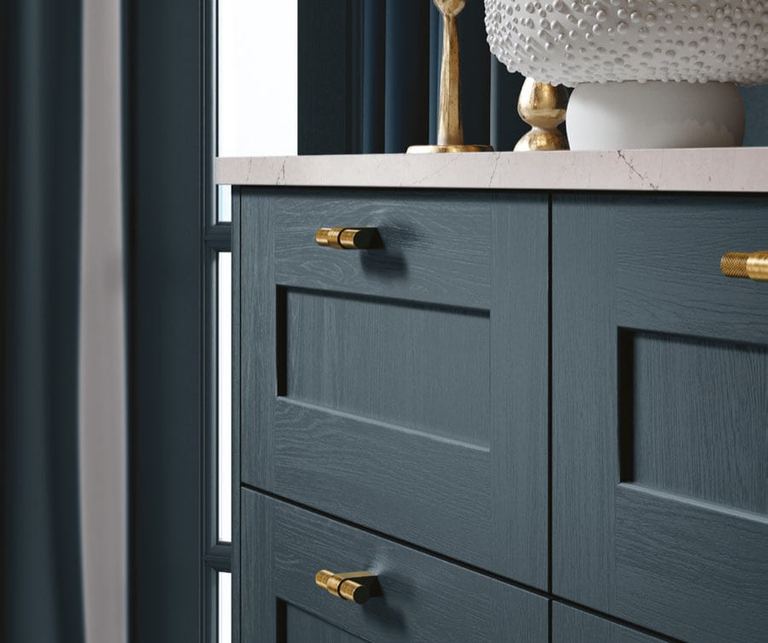 Aldana door and cabinet detail