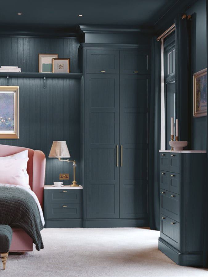 Aldana bedroom storage detail