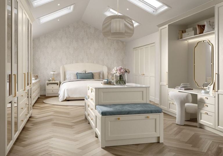 Pembridge bedroom storage detail